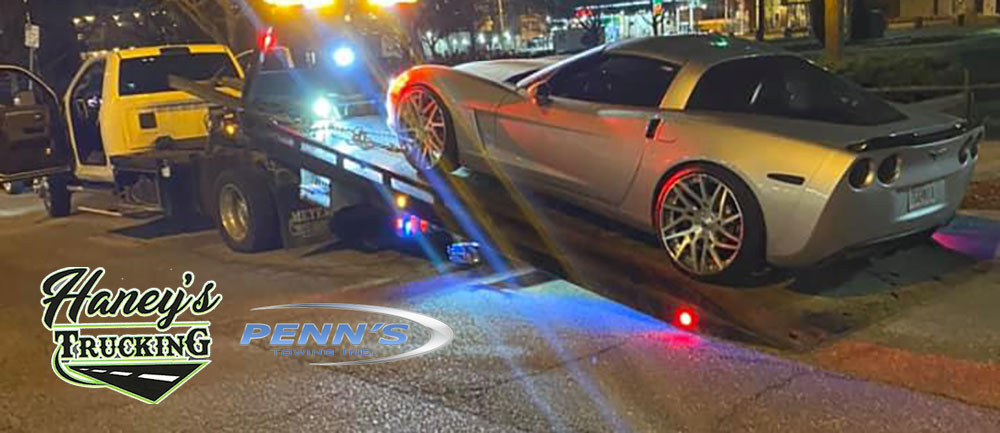 Specialty Towing for Haney's Trucking and Tow Service offering 24/7 Emergency Towing Services throughout the Kansas City Missouri Metro Area